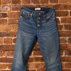 Madewell cropped  boot cut size 26